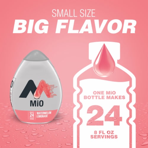mio Watermelon Lemonade Water Enhancer Bottle Perspective: right