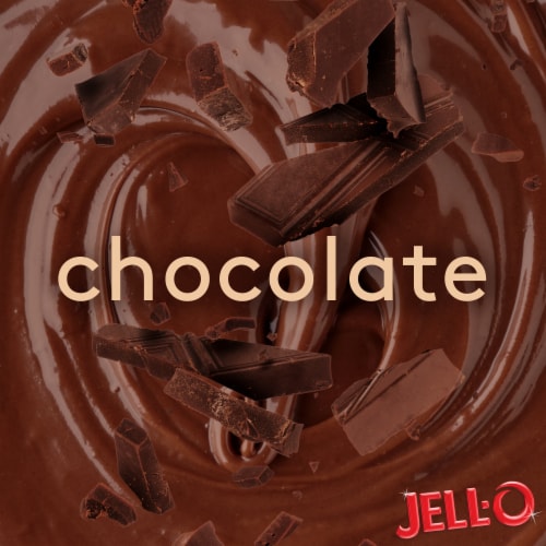 Jell-O Original Chocolate Pudding Cups Snack Perspective: right