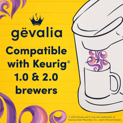 Gevalia Dark Royal Roast Dark Roast K-Cup Coffee Pods Perspective: right