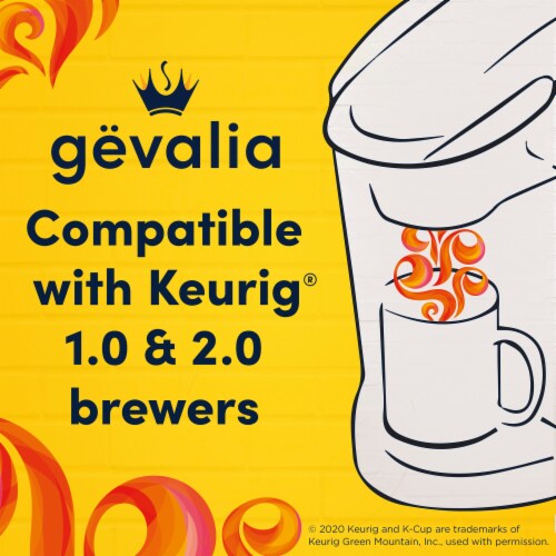 Gevalia Decaf Signature Blend Light Roast K-Cup Coffee Pods Perspective: right