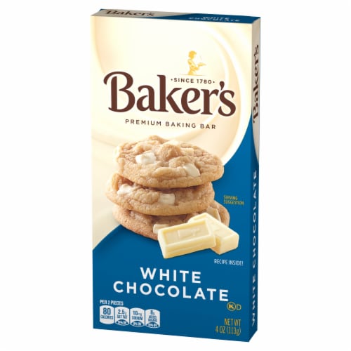 Baker's White Chocolate Premium Baking Bar Perspective: right