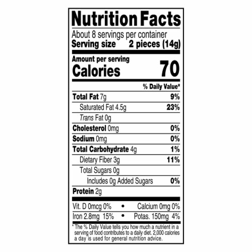 Baker's Unsweetened Chocolate Premium Baking Bar with 100 % Cacao, Box Perspective: right