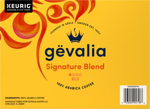 Gevalia Signature Blend Mild Roast K-Cup Coffee Pods Perspective: right