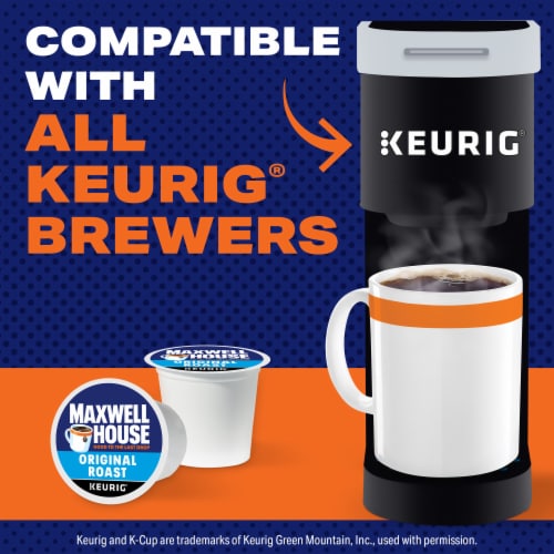 Maxwell House Original Roast Medium Roast K-Cup Coffee Pods Perspective: right