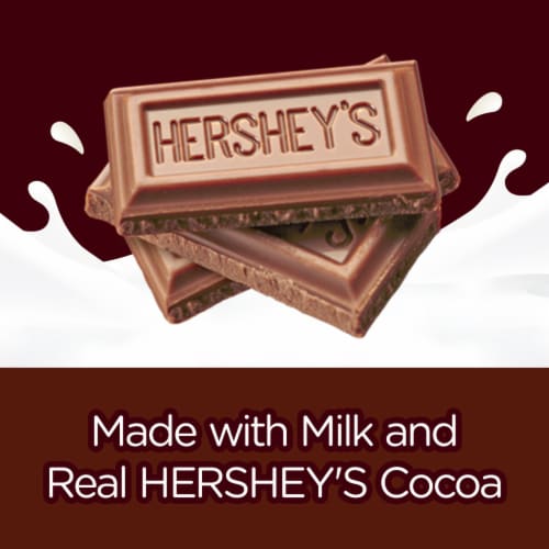 Hershey's Chocolate Ready-to-Eat Pudding Cups Snack with Milk & Real Cocoa, Cups Perspective: right