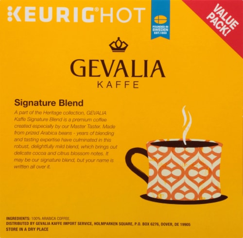  Gevalia Signature Blend Mild Roast K-Cup Coffee Pods (100 Pods)  : Grocery & Gourmet Food