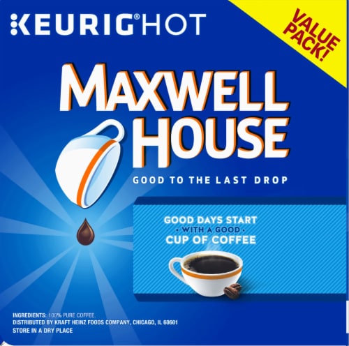Maxwell House Original Medium Roast Coffee K-Cup Pods Perspective: right