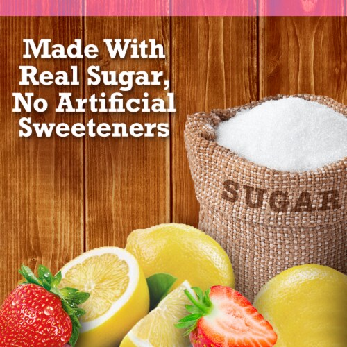 Country Time Strawberry Lemonade Flavored Drink Pouches Perspective: right