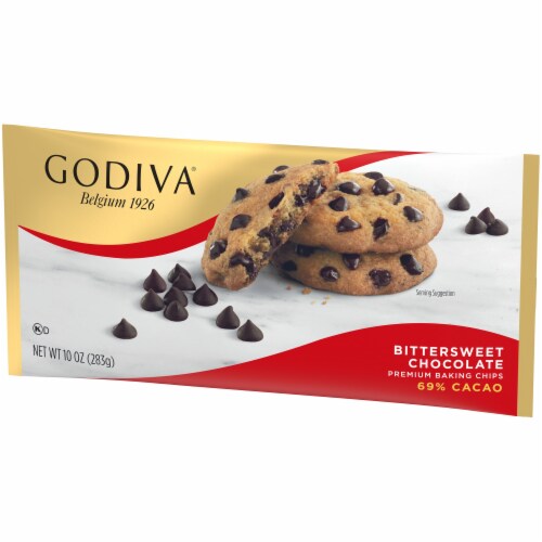Godiva Bittersweet Chocolate Premium Baking Chips 69 Cacao 10 Oz Fred Meyer