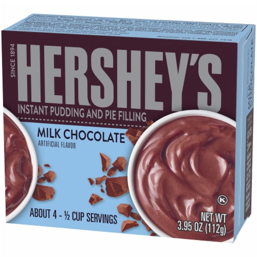 HERSHEY'S Milk Chocolate Instant Pudding and Pie Filling Perspective: right