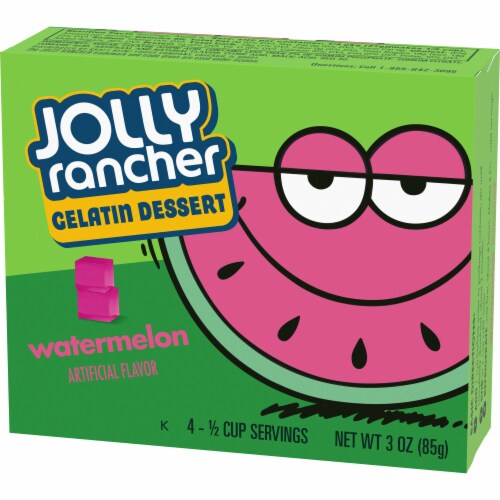 JOLLY RANCHER Watermelon Gelatin Dessert Mix Perspective: right