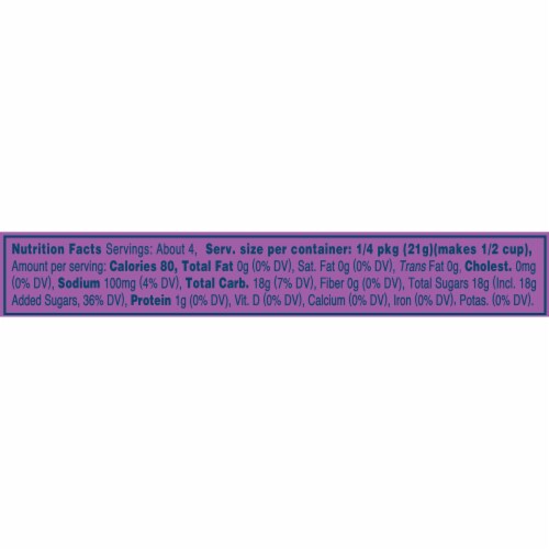JOLLY RANCHER Green Apple Gelatin Dessert Mix Perspective: right