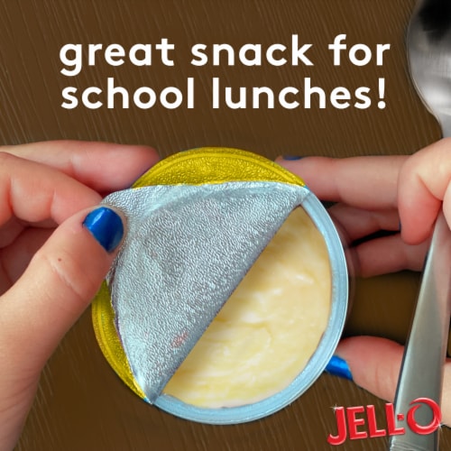 Jell-O Monkey Around Banana Pudding Cups Snack Perspective: right