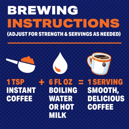 Maxwell House Dark Silk Dark Roast Instant Coffee Perspective: right