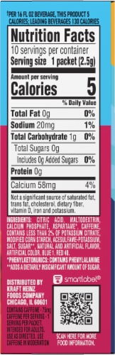 Crystal Light Fruit Punch Drink Mix Perspective: right