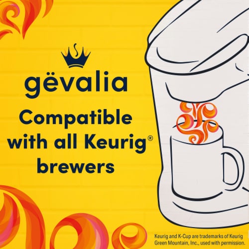 Gevalia Signature Blend Mild Roast K-Cup® Coffee Pods, Box Perspective: right