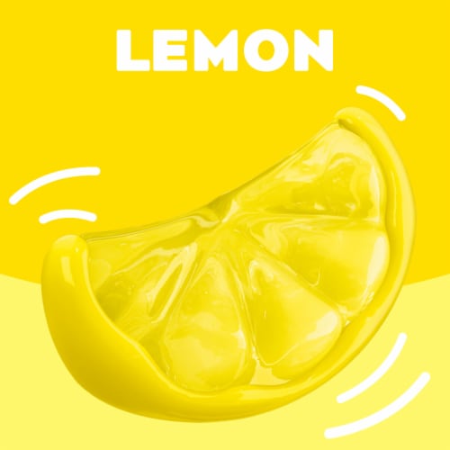 Jell-O Lemon Gelatin Dessert Mix Perspective: right