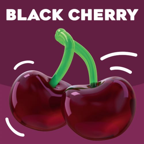 Jell-O Black Cherry Gelatin Dessert Mix Perspective: right