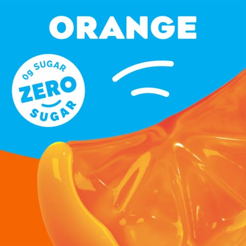 Jell-O® Orange Sugar Free Gelatin Dessert Mix Perspective: right