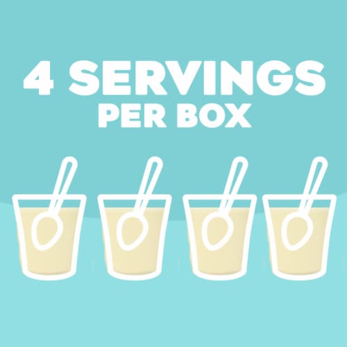 Jell-O White Chocolate Artificially Flavored Instant Pudding & Pie Filling Mix, Box Perspective: right
