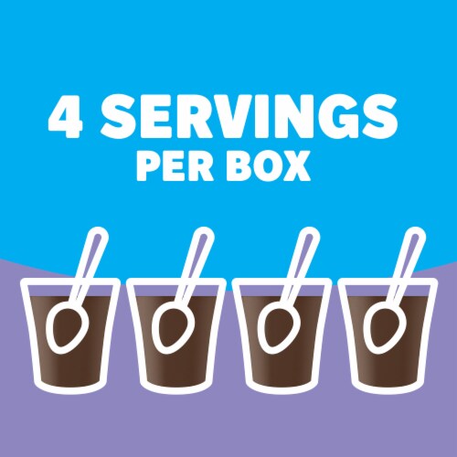 Jell-O® Sugar Free Chocolate Instant Pudding and Pie Filling Perspective: right