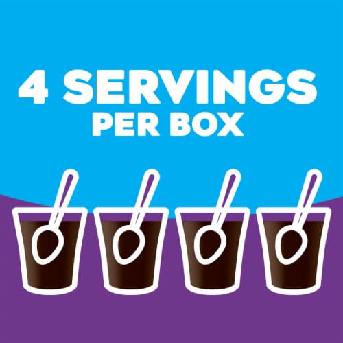 Jell-O Zero Sugar Chocolate Fudge Instant Pudding & Pie Filling Perspective: right