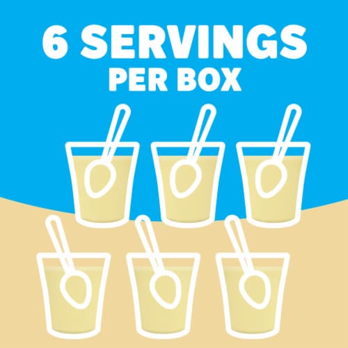 JELL-O Zero Sugar Vanilla Flavor Instant Pudding & Pie Filling, Box Perspective: right