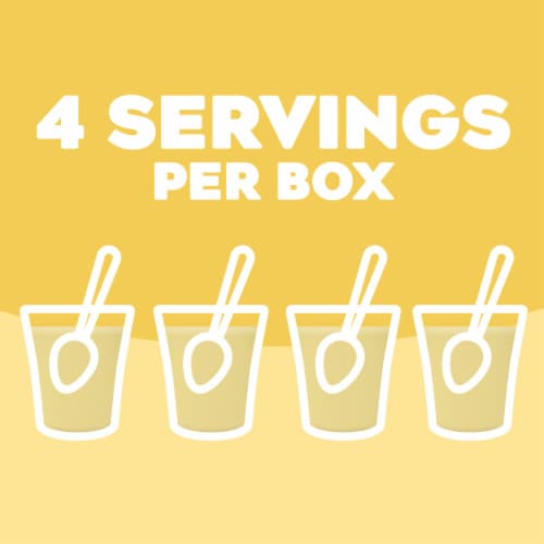 Jell-O Cook & Serve Banana Cream Pudding & Pie Filling Mix, Box Perspective: right