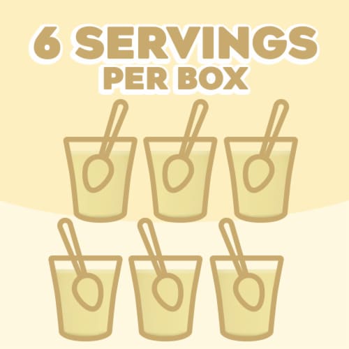 Jell-O Cook & Serve Vanilla Artificially Flavored Pudding & Pie Filling Mix, Box Perspective: right