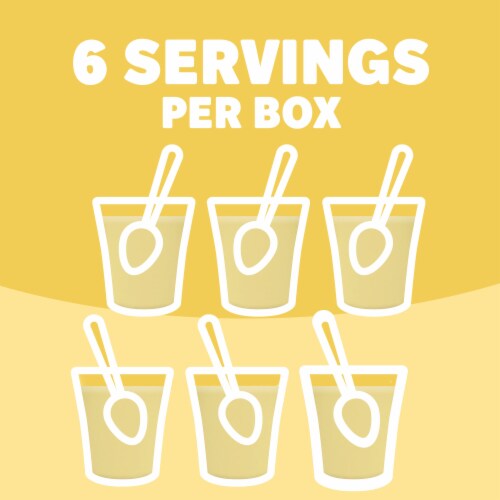 Jell-O Cook & Serve Banana Cream Artificially Flavored Pudding & Pie Filling Mix, Family Size, Box Perspective: right