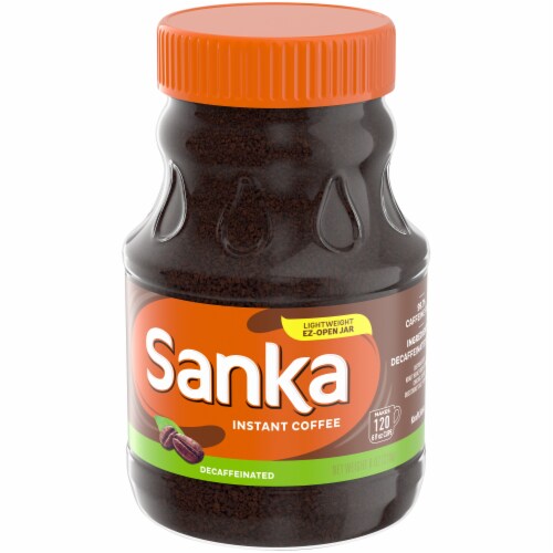 Sanka Instant Decaffeinated Coffee Perspective: right
