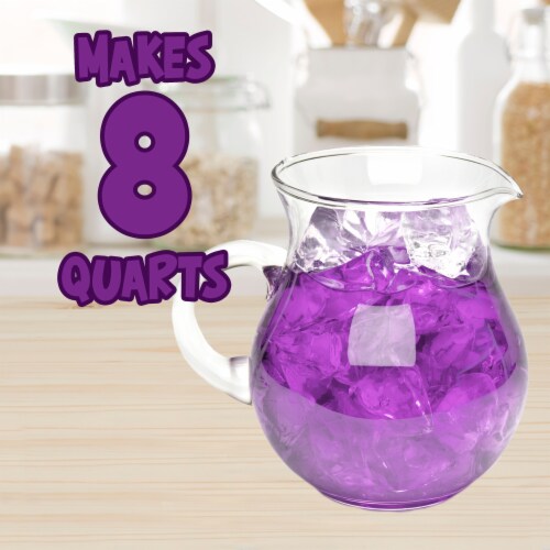 Kool-Aid Sugar-Sweetened Grape Artificially Flavored Powdered Soft Drink Mix Perspective: right