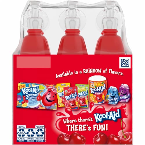 Kool Aid Bursts Cherry Kids Drink Perspective: right