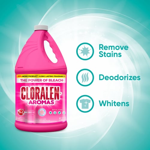 Cloralen Household Cleaning Scented Bleach - Floral Fantasy Perspective: right