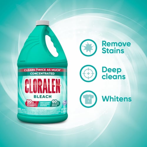 Cloralen Concentrated Household Cleaning Bleach Perspective: right