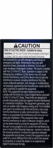 GE 5.5-Watt (60-Watt) Ceiling Fan Candelabra Base A15 LED Light Bulbs Perspective: right