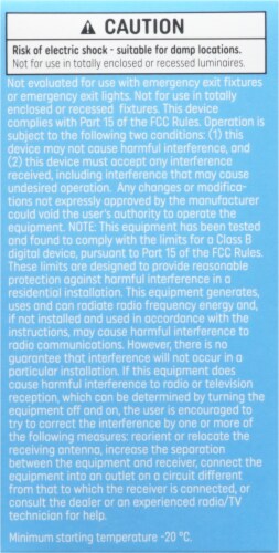 GE 15-Watt LED Daylight Low Energy Light Bulbs Perspective: right