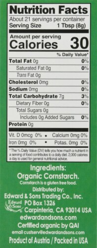 Let's Do Organic® Cornstarch Perspective: right