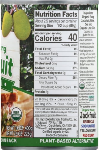 Native Forest® Original Organic Jackfruit Perspective: right