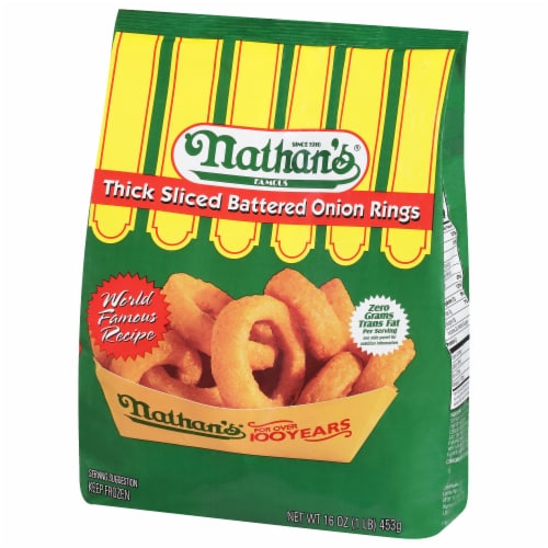Nathan's Famous Onion Rings 16 oz Perspective: right
