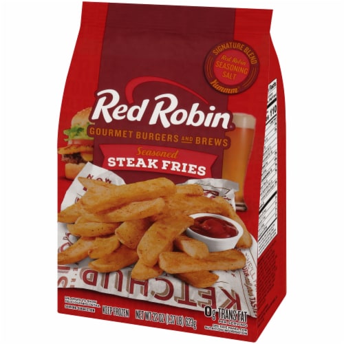 Red Robin Seasoned Steak Fries, 22 oz (Frozen) 