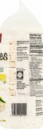Lieber's Thin Unsalted Rice Cakes Perspective: right