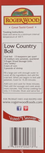 Roger Wood® Original Lumber Jack Brand Smoked Sausage Perspective: right