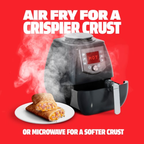 Hot Pockets Hickory Ham and Cheddar Crispy Buttery Crust Frozen Snack Perspective: right