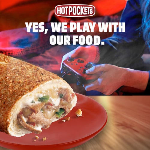 Hot Pockets Hot Ones™ Smokey Green Chili Cheesesteak Perspective: right
