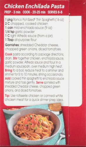 Ronco® Pot-Sized® Thin Spaghetti Perspective: right