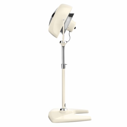 Vornado VFAN Sr. Vintage Pedestal Fan - Vintage White Perspective: right