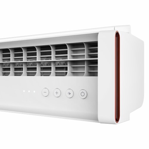 Sharper Image Portal Window Fan - Ice White Perspective: right