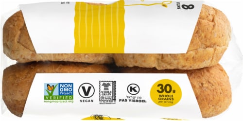 Angelic Bakehouse® 7 Sprouted Whole Grains Hamburger Buns Perspective: right