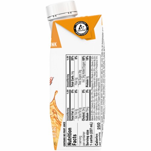 Boost® Breeze Orange Flavor Nutritional Drink Perspective: right